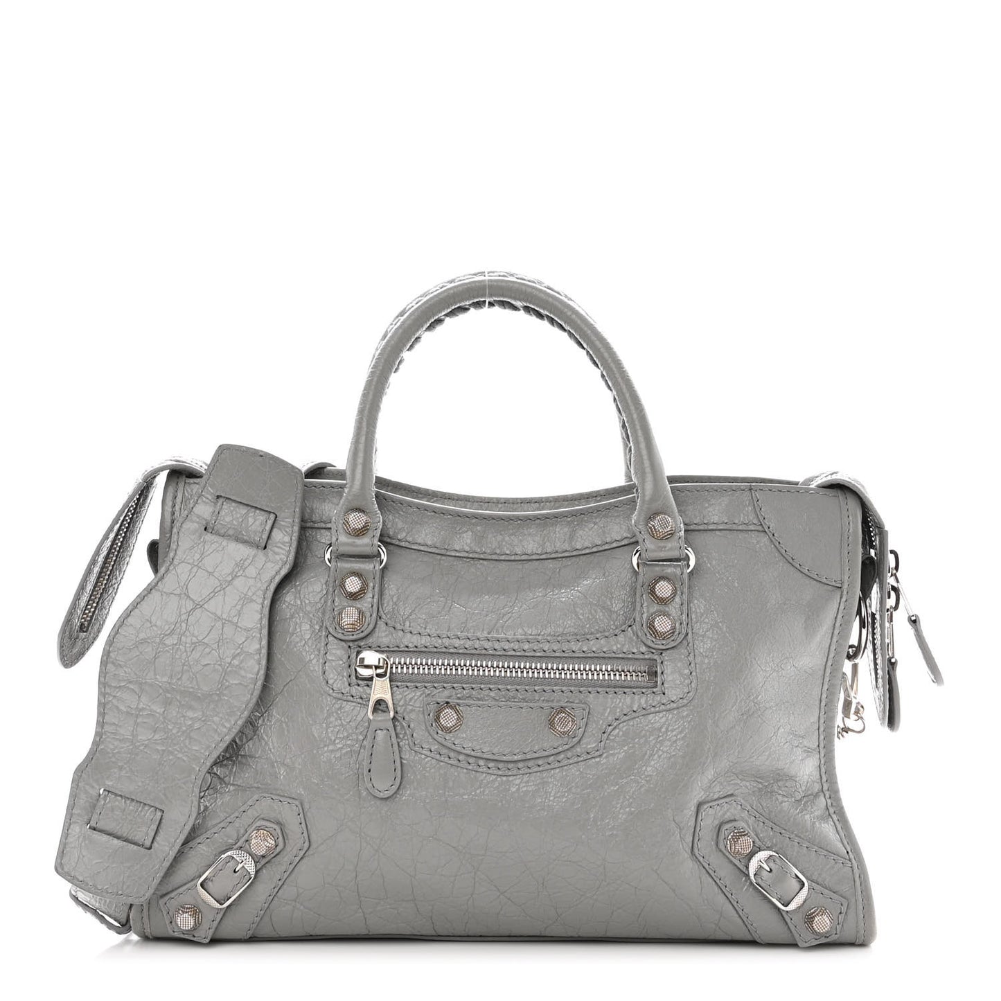 Agneau Giant 12 Silver Hardware S City Gris Haussmannien