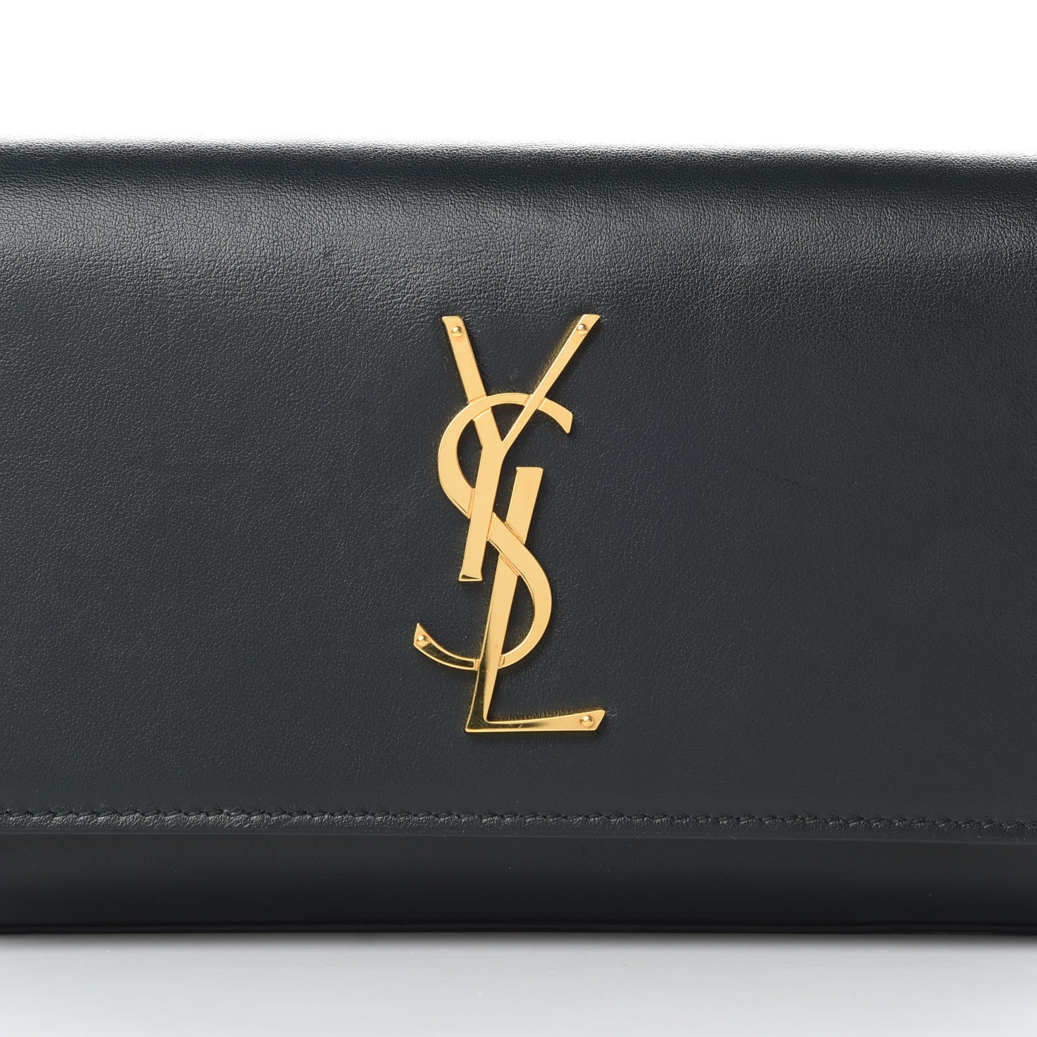 Saint Laurent Smooth Calfskin Monogram Kate Belt Bag Dark Leaf 8 of 16