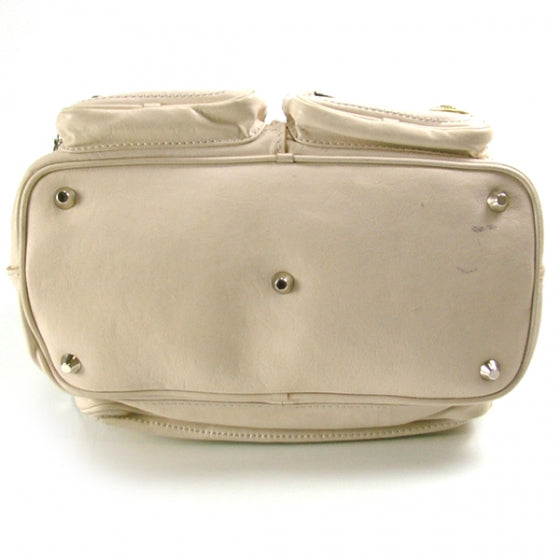 Goatskin BETTY Medium Ivory