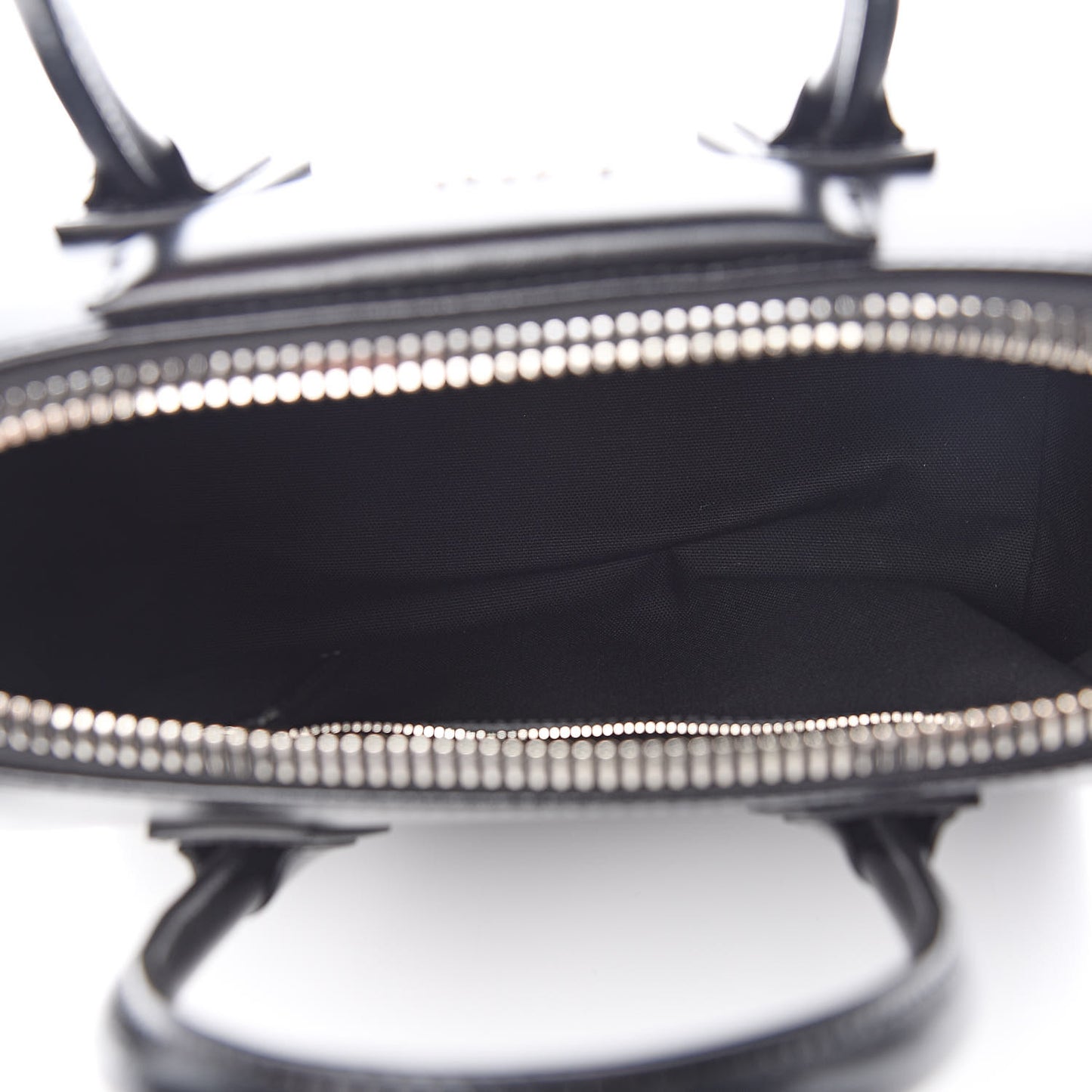 Shiny Lord Calfskin Small Antigona Black