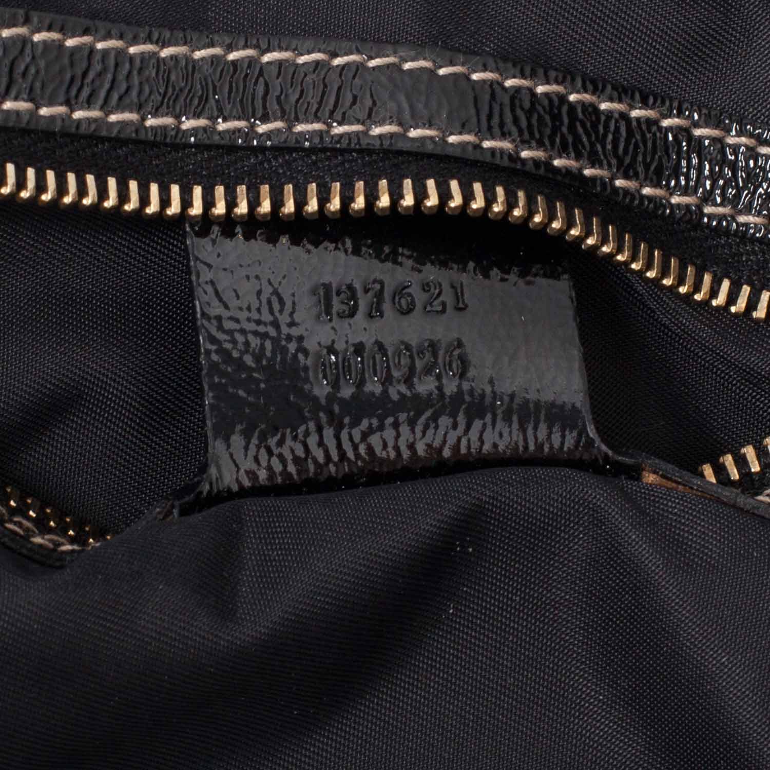 Gucci Patent Leather Medium Pelham Black 7 of 10