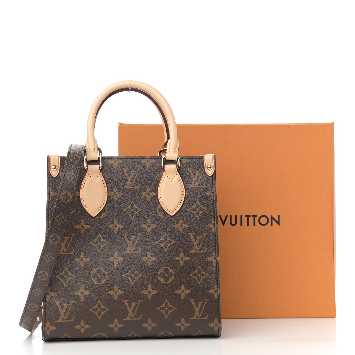 Louis Vuitton Monogram Sac Plat BB 10 of 10