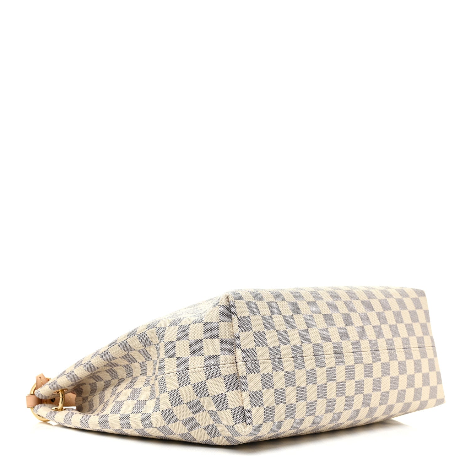 Louis Vuitton Damier Azur Graceful MM Rose Ballerine 4 of 10
