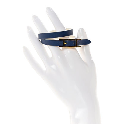 Hermes Swift Behapi Double Tour Bracelet Belu Encre White 2 of 4