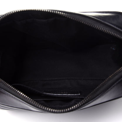 Saint Laurent Calfskin Matelasse Monogram Lou Camera Bag Black 6 of 13