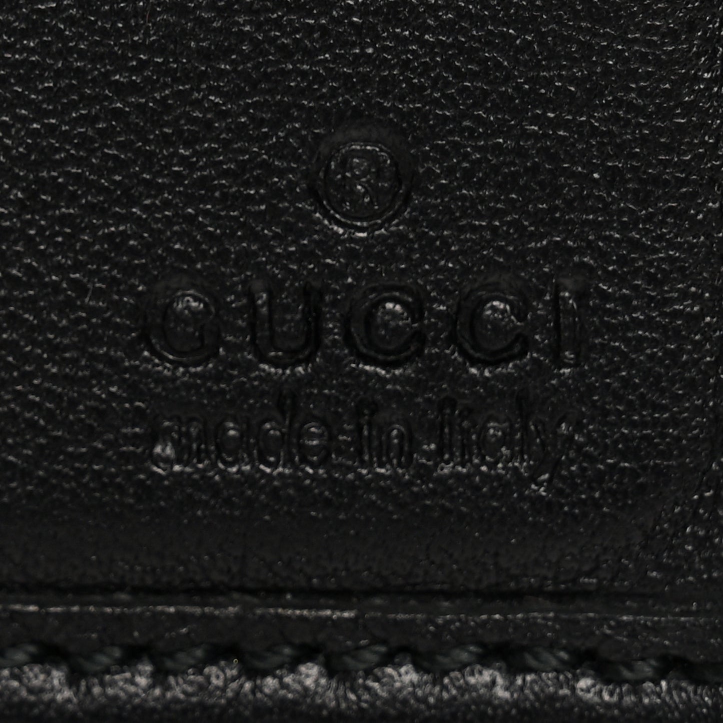 Guccissima Emily Continental Wallet Black