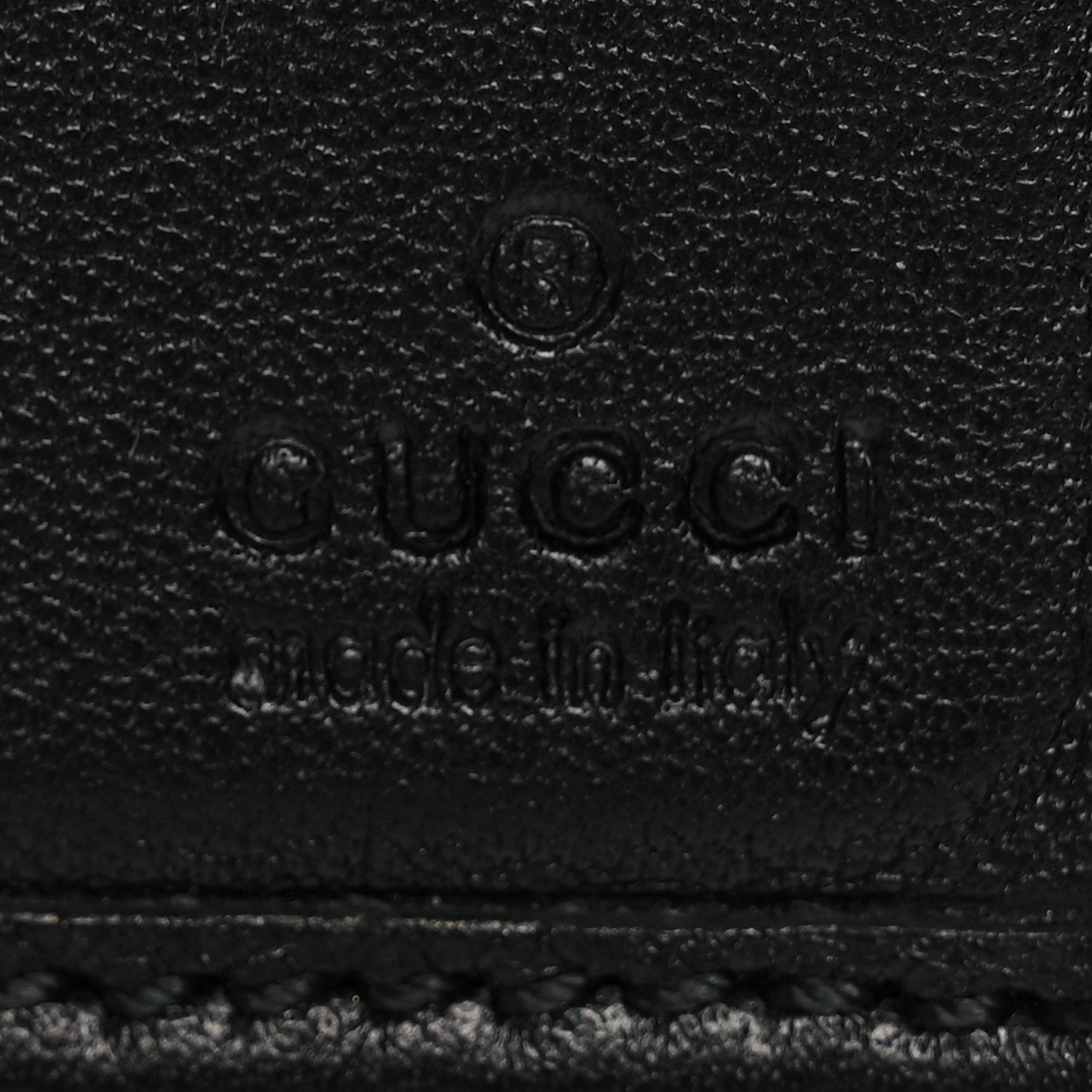 Gucci Guccissima Emily Continental Wallet Black 7 of 14