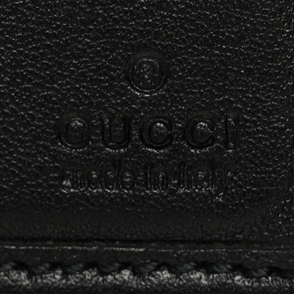 Gucci Guccissima Emily Continental Wallet Black 7 of 14