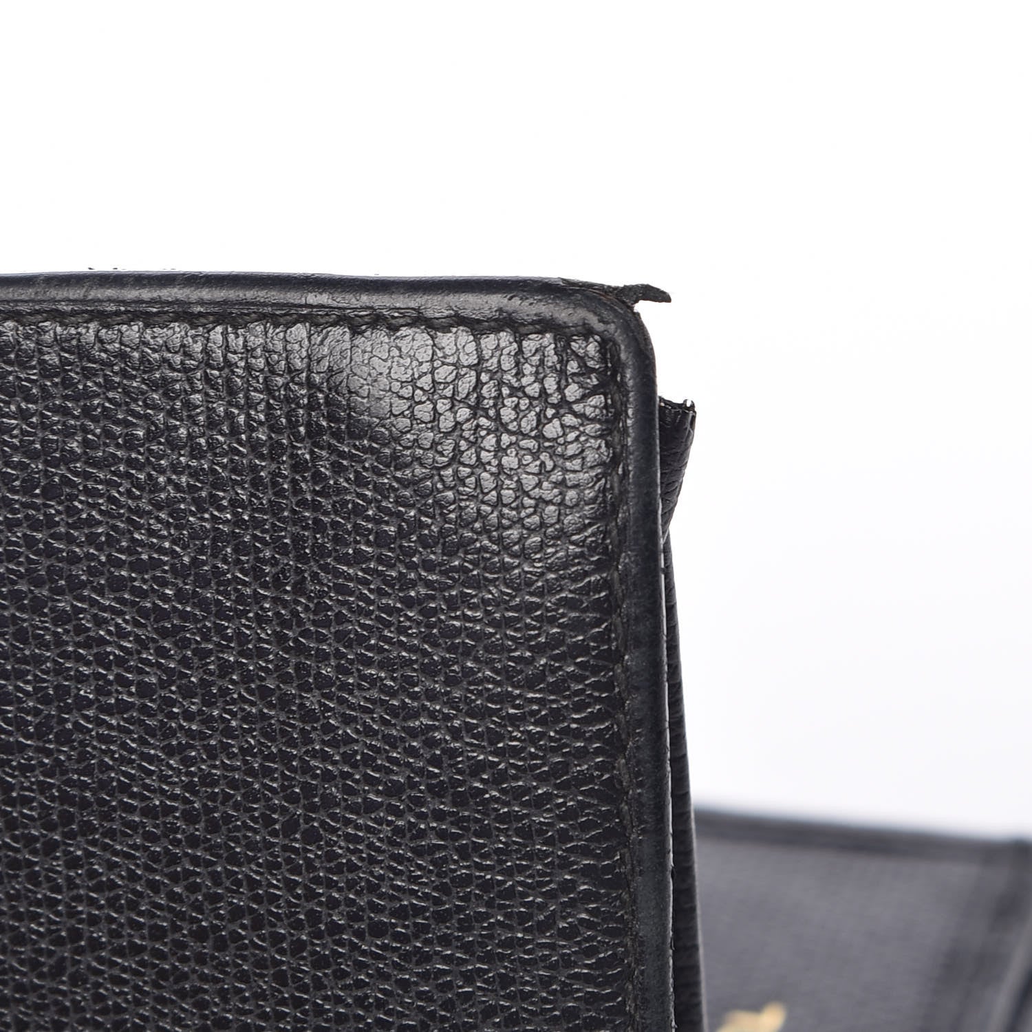 Chanel Grained Calfskin CC Button Wallet Black 12 of 18
