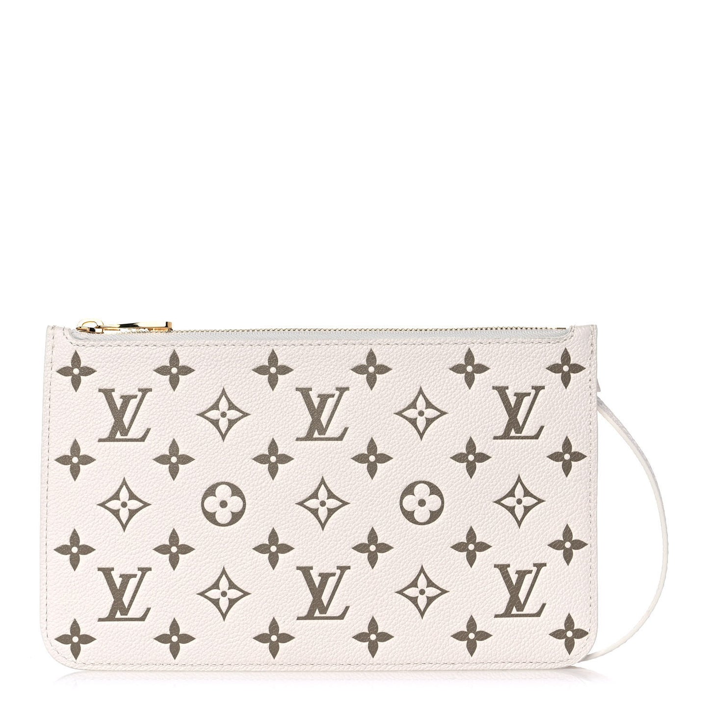 Empreinte Monogram Spring In The City Neverfull Pochette MM Kaki Beige Cream