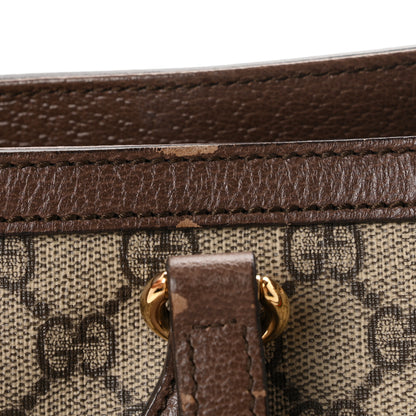 Gucci GG Supreme Monogram Medium Ophidia Shopping Tote Brown 11 of 11