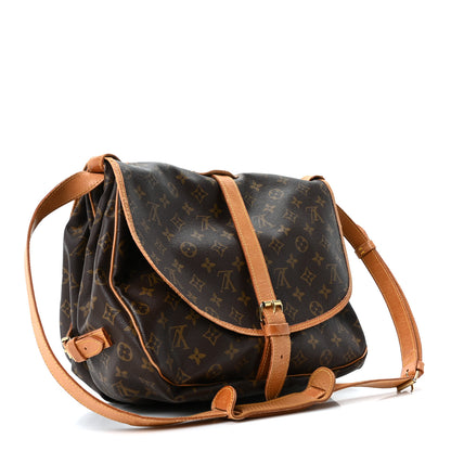 Louis Vuitton Monogram Saumur GM 3 of 9