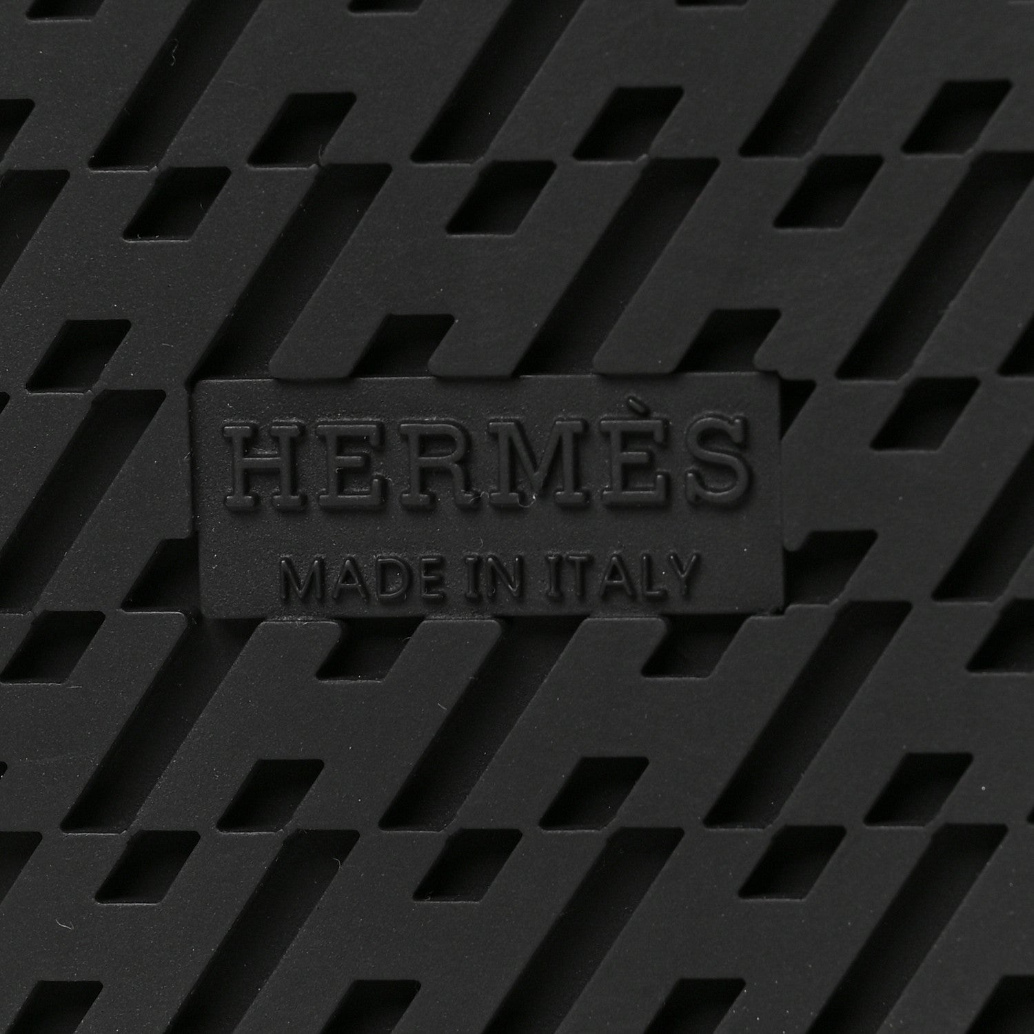 Hermes Calfskin Womens Chypre Sandals 39 Black 7 of 9