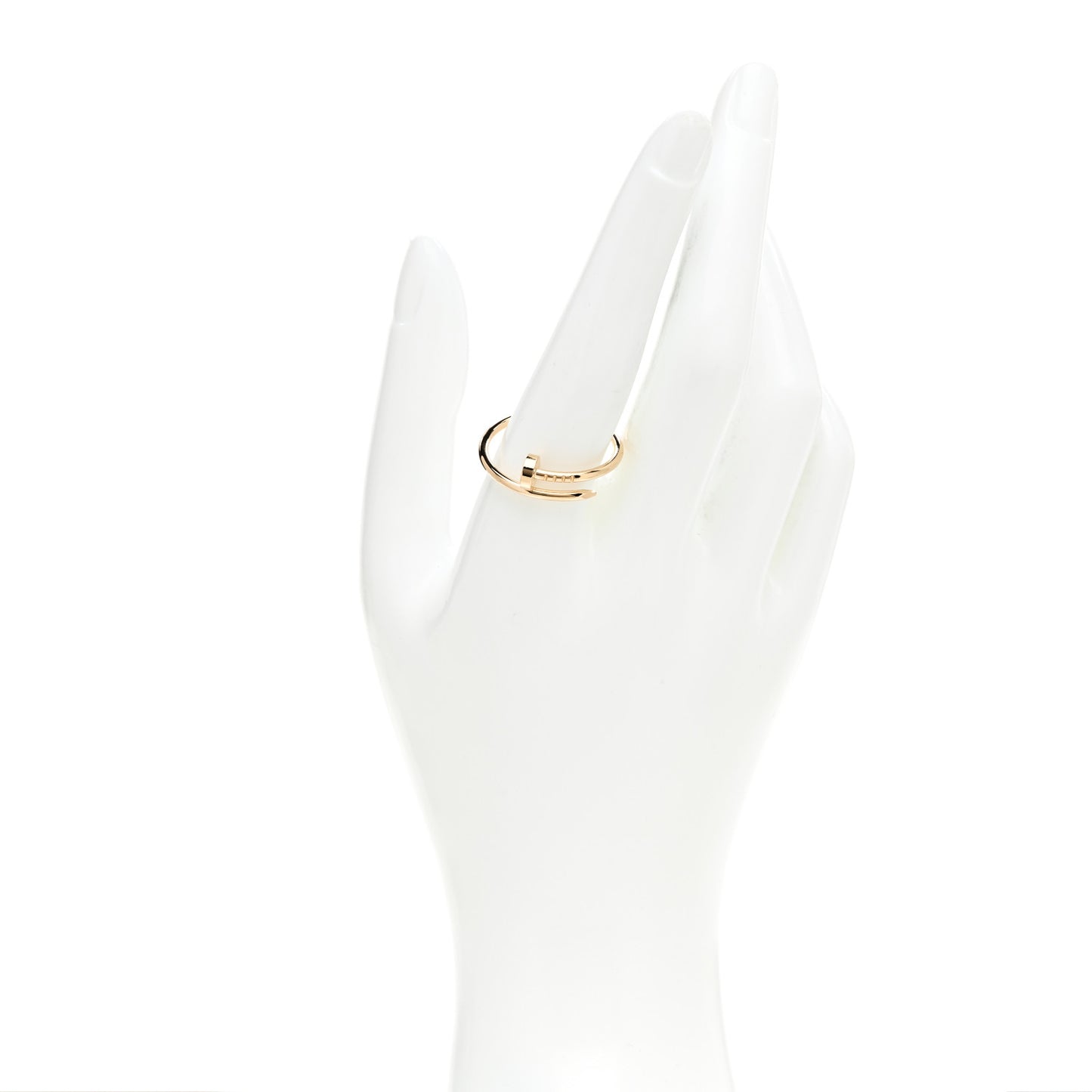 18K Yellow Gold Small Juste Un Clou Ring 63 10.5