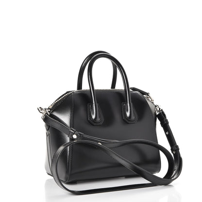 Givenchy Shiny Lord Calfskin Mini Antigona Black 4 of 10