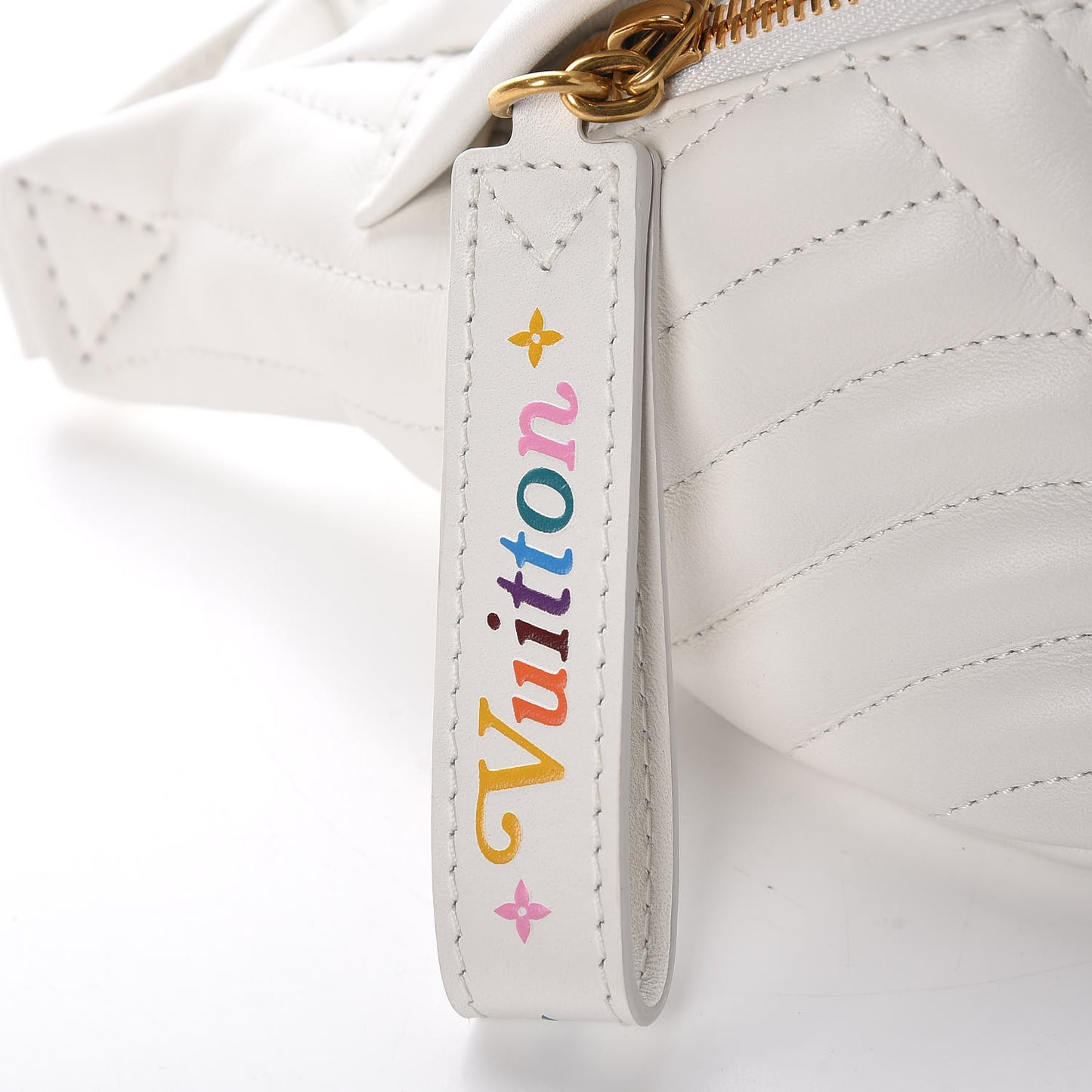 Calfskin New Wave Bumbag Snow