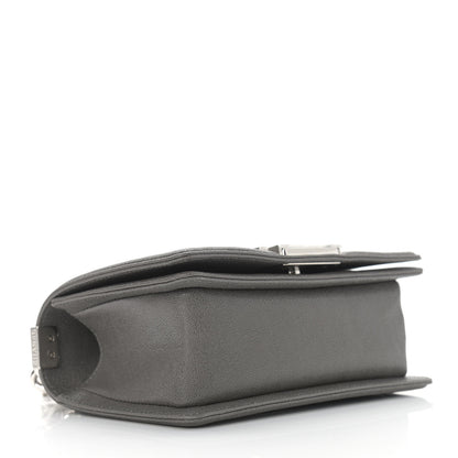 Chanel Caviar Quilted Small Boy Flap Grey 4 of 9