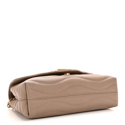 Louis Vuitton Calfskin LV New Wave Chain Bag Taupe 4 of 11