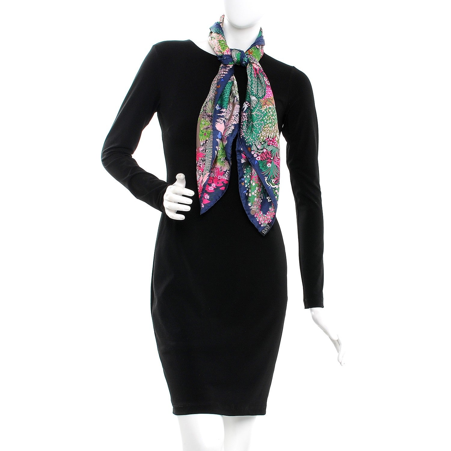 Hermes Silk Dans Un Jardin Anglais Scarf 90 2 of 4