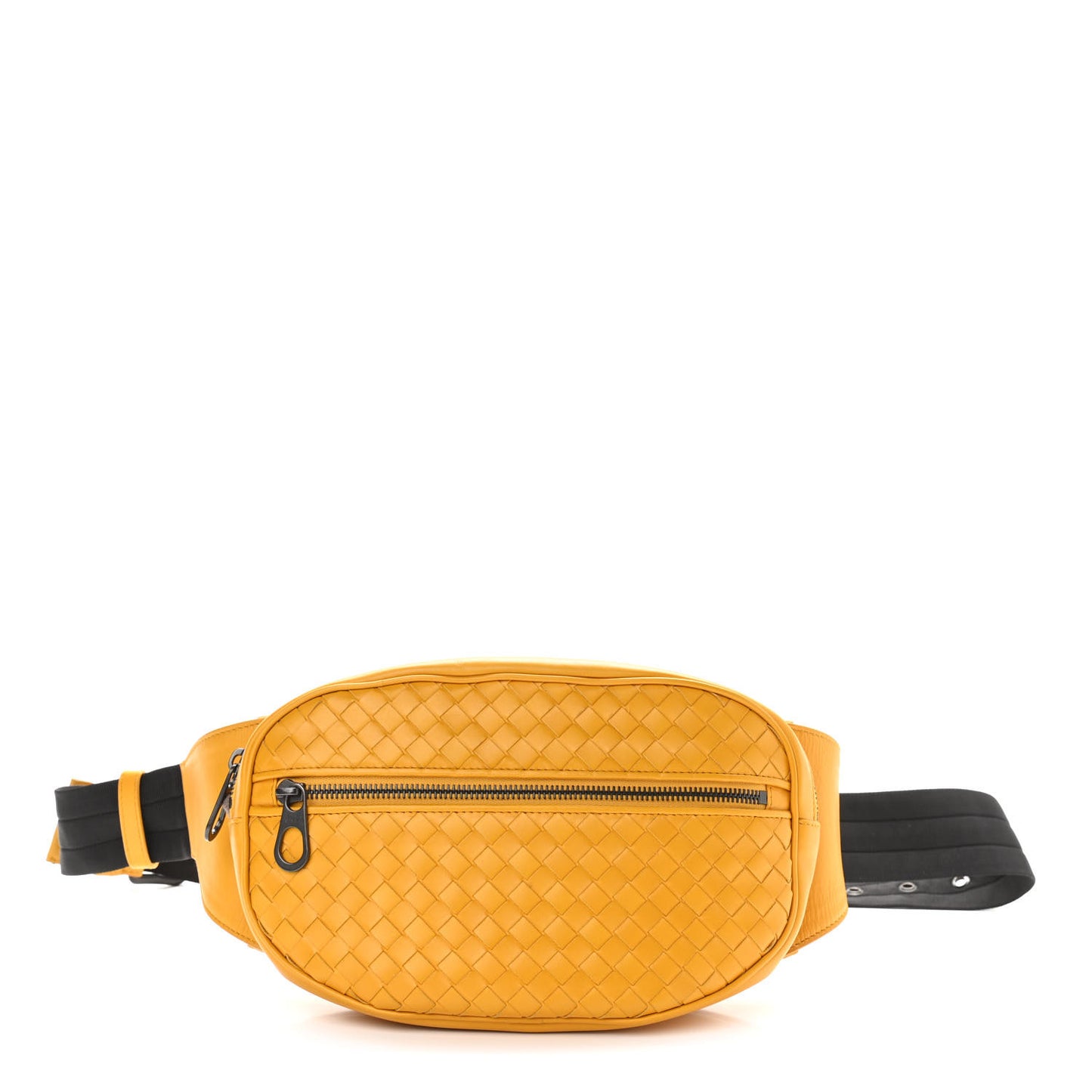 Nappa Intrecciato Belt Bag Sapphire
