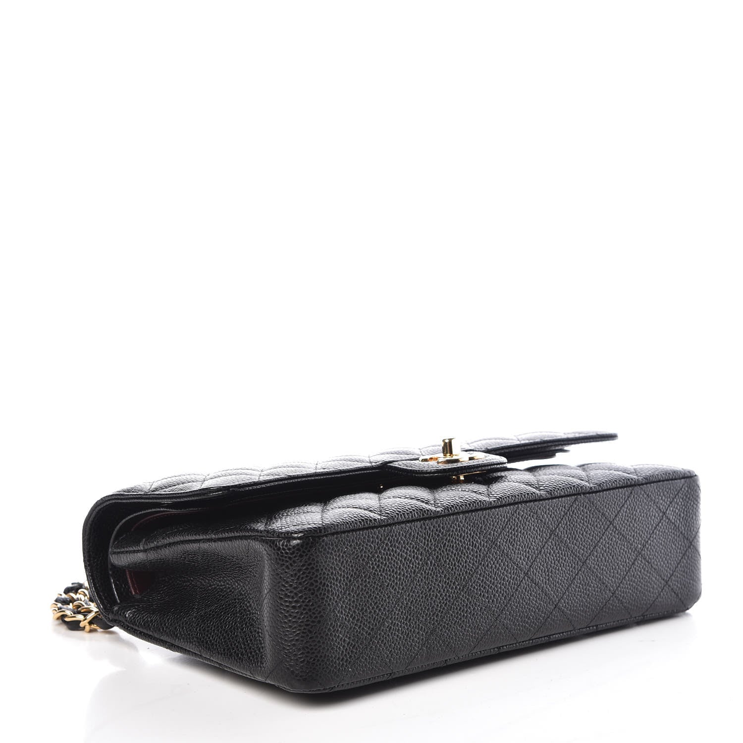Chanel Caviar Quilted Medium Double Flap Black 4 of 9