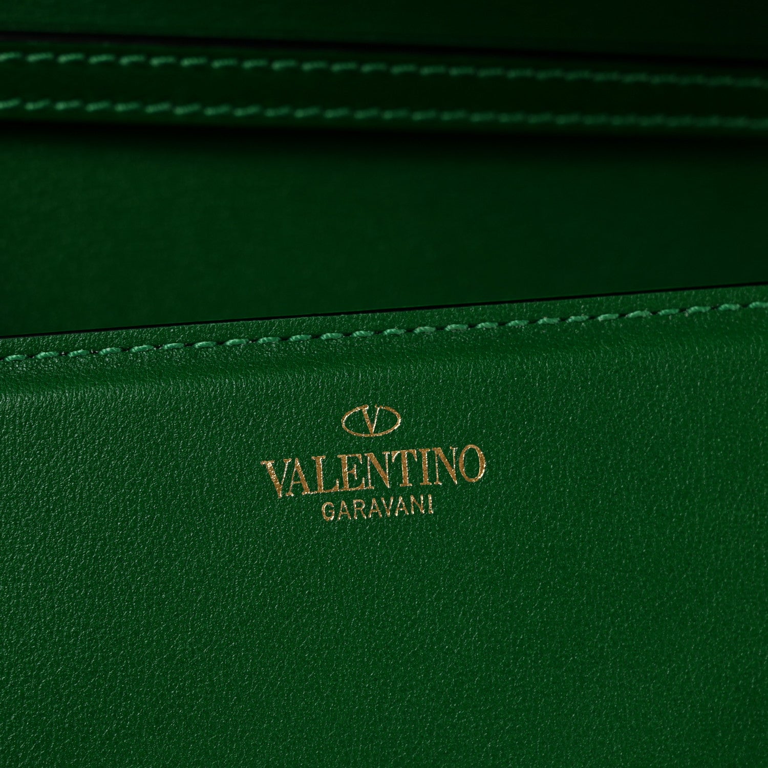 Valentino Garavani Calfskin Vlogo Small Loco Shoulder Bag Gea Green 6 of 11