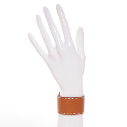 Hermes Natural Barenia Kelly Dog Bracelet 3 of 7