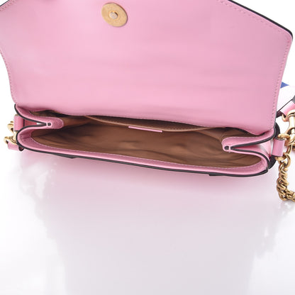 Gucci Nappa Pearl Studded Mini Queen Margaret Broadway Shoulder Bag Sugar Pink 5 of 10
