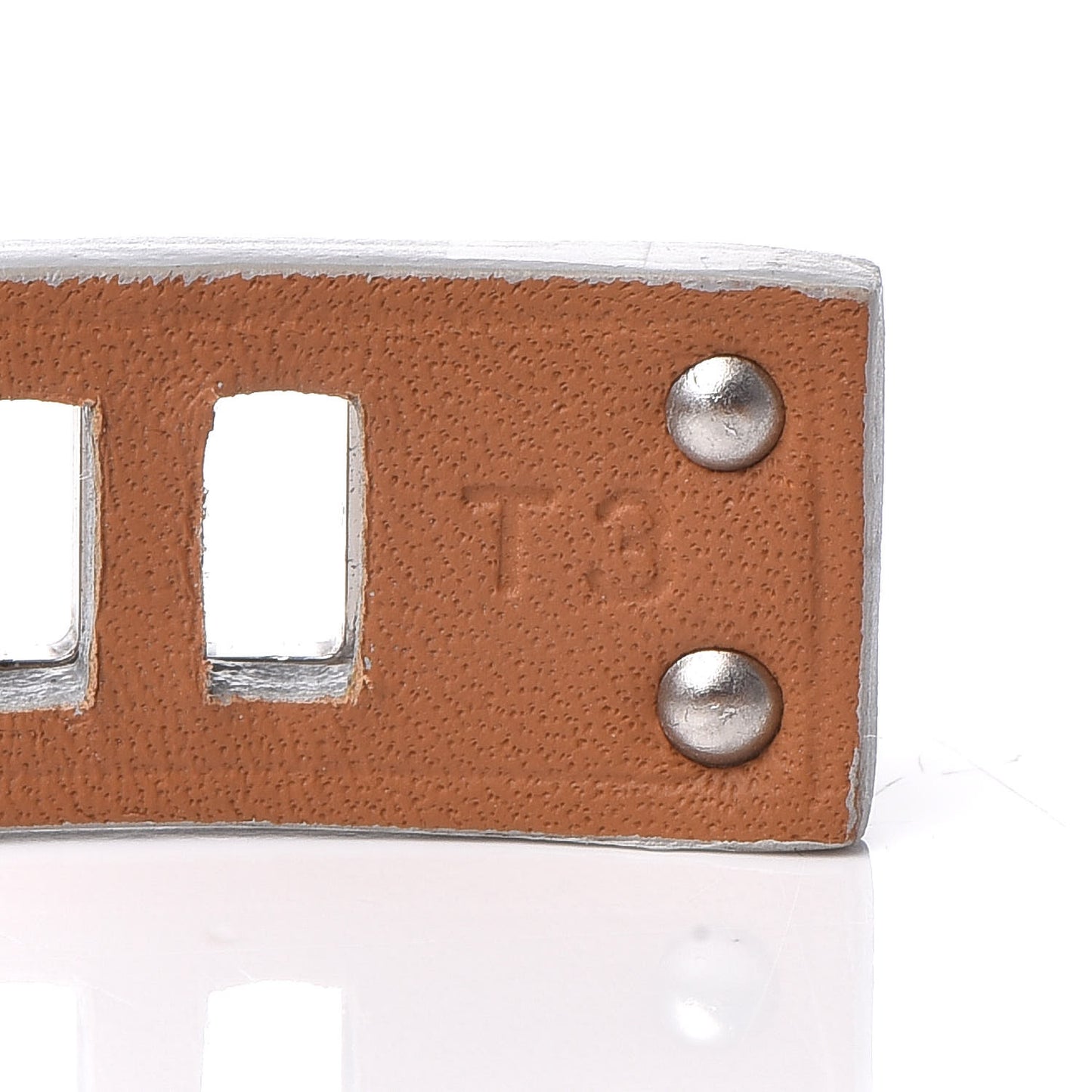 Swift Mini Dog Clous Carres Bracelet T3 White