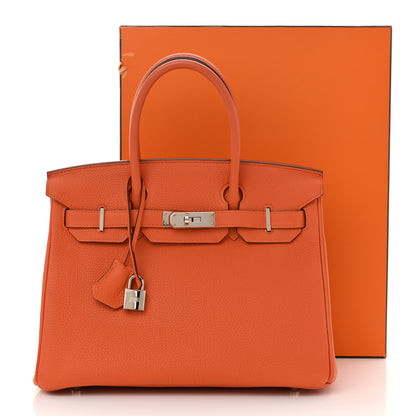 Hermes Togo Birkin 30 Feu 13 of 13