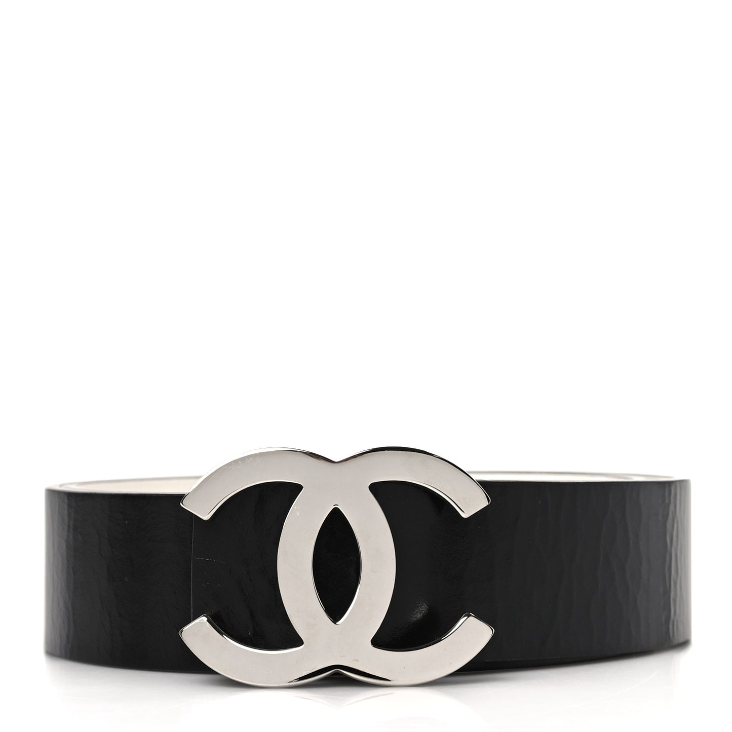 Calfskin CC Reversible Belt 80 32 Black White