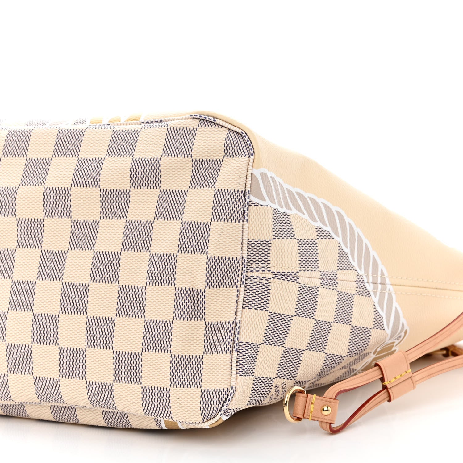 Louis Vuitton Damier Azur Nautical Neverfull MM 11 of 11