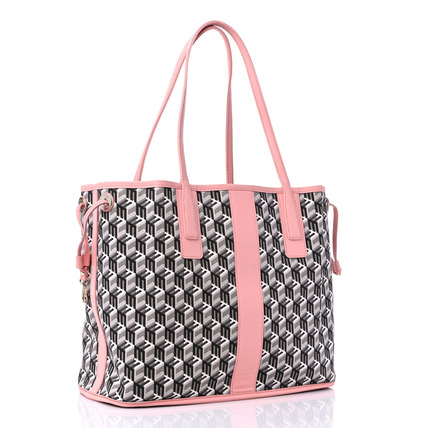 Visetos Medium Liz Reversible Shopper Tote Blossom Pink