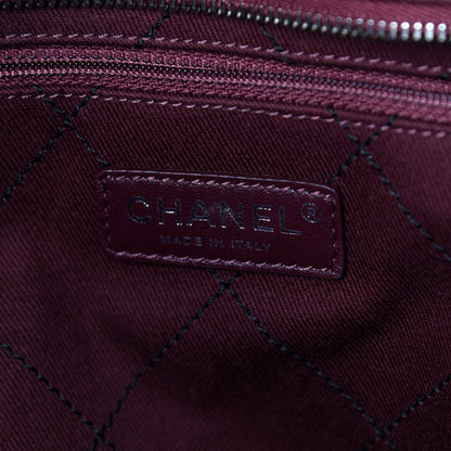 Chanel Grained Calfskin Large Shopping Fever Tote Black 6 of 10