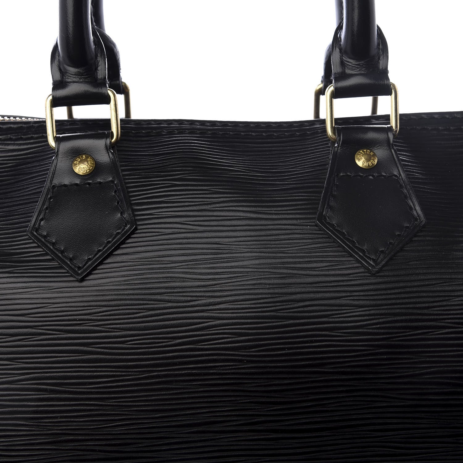 Louis Vuitton Epi Speedy 25 Black 8 of 10