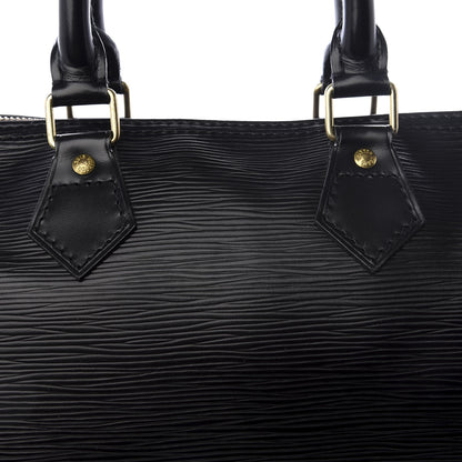Louis Vuitton Epi Speedy 25 Black 8 of 10