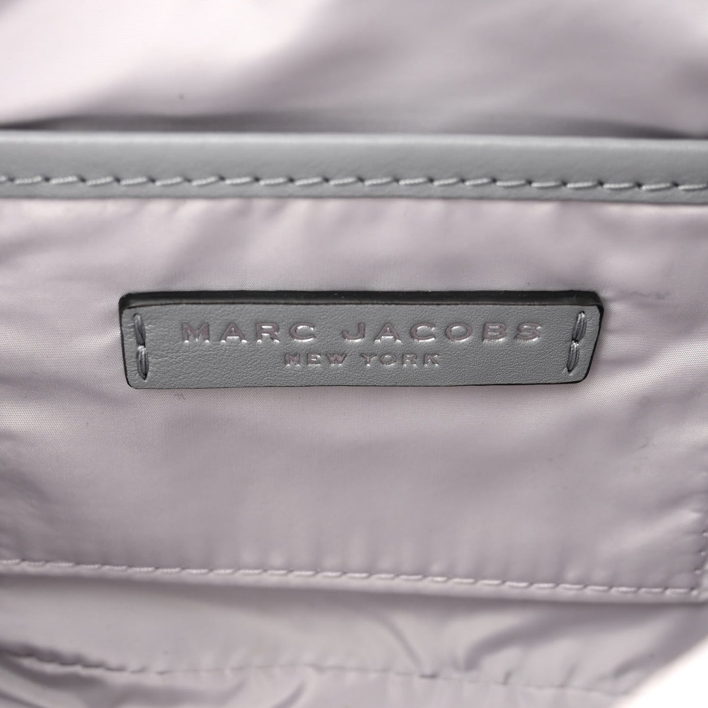 Calfskin Signet Flash Camera Bag Rock Gray