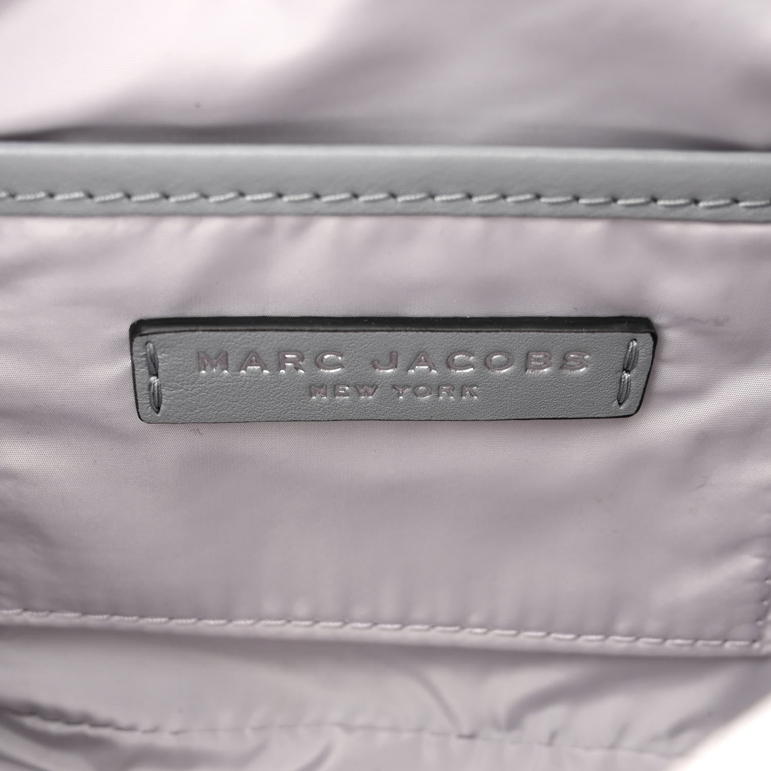 Marc Jacobs Calfskin Signet Flash Camera Bag Rock Gray 6 of 9