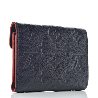 Louis Vuitton Empreinte Victorine Wallet Marine Rouge 3 of 6