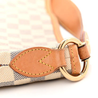 Louis Vuitton Damier Azur Delightful MM Rose Ballerine 20 of 20