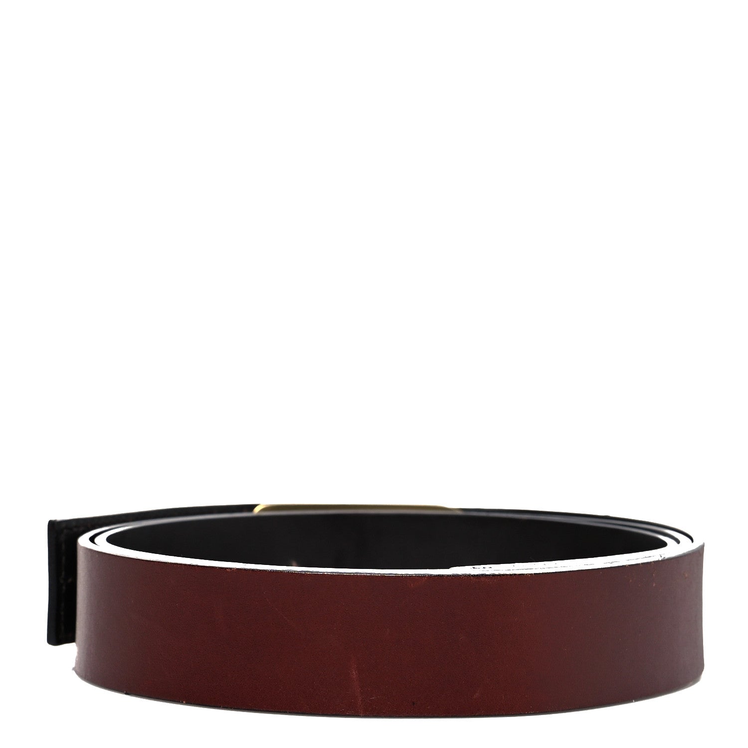 Gucci Calfskin Double G Belt 90 38 Brown 2 of 7