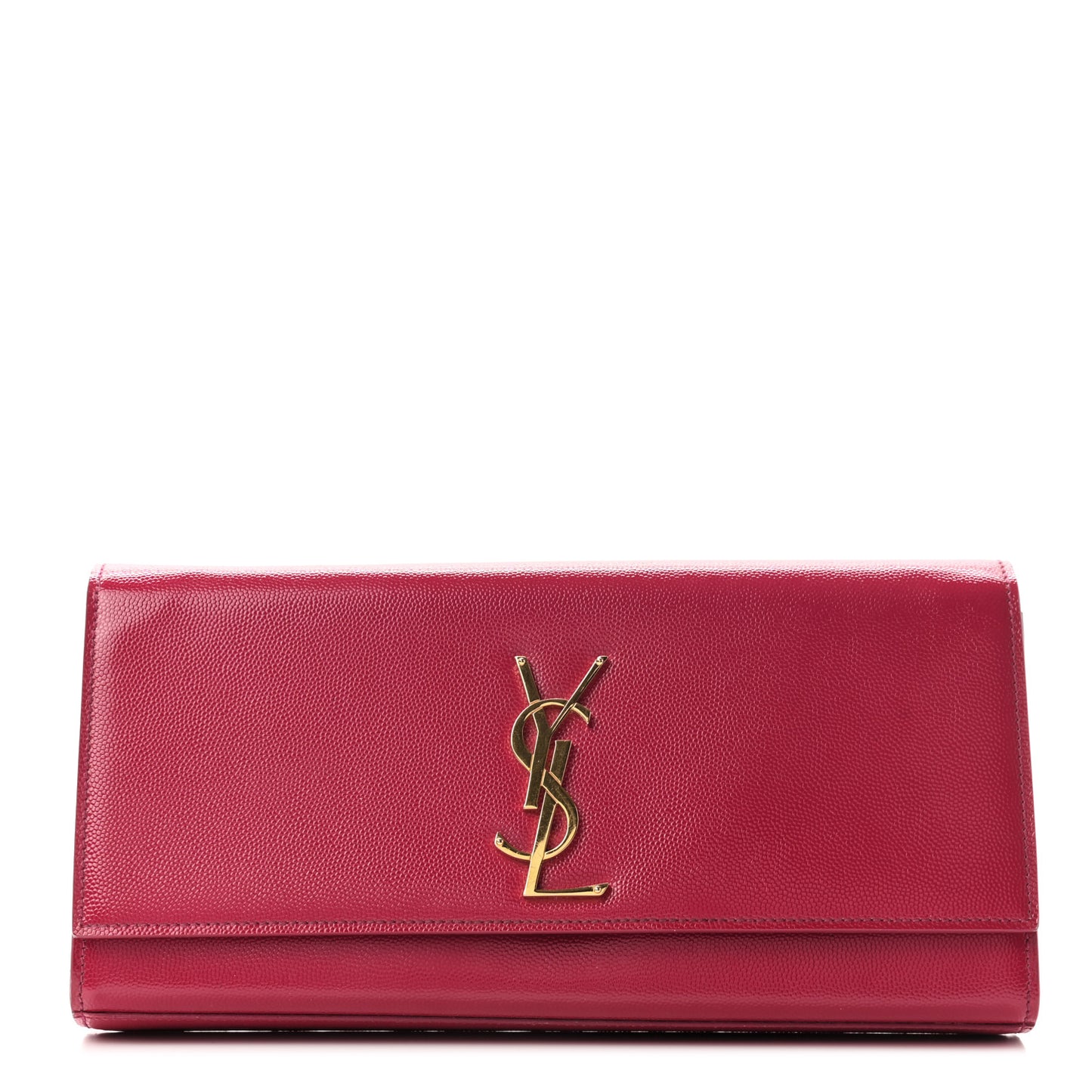 Calfskin Classic Monogram Cassandre Clutch Lipstick Fuchsia