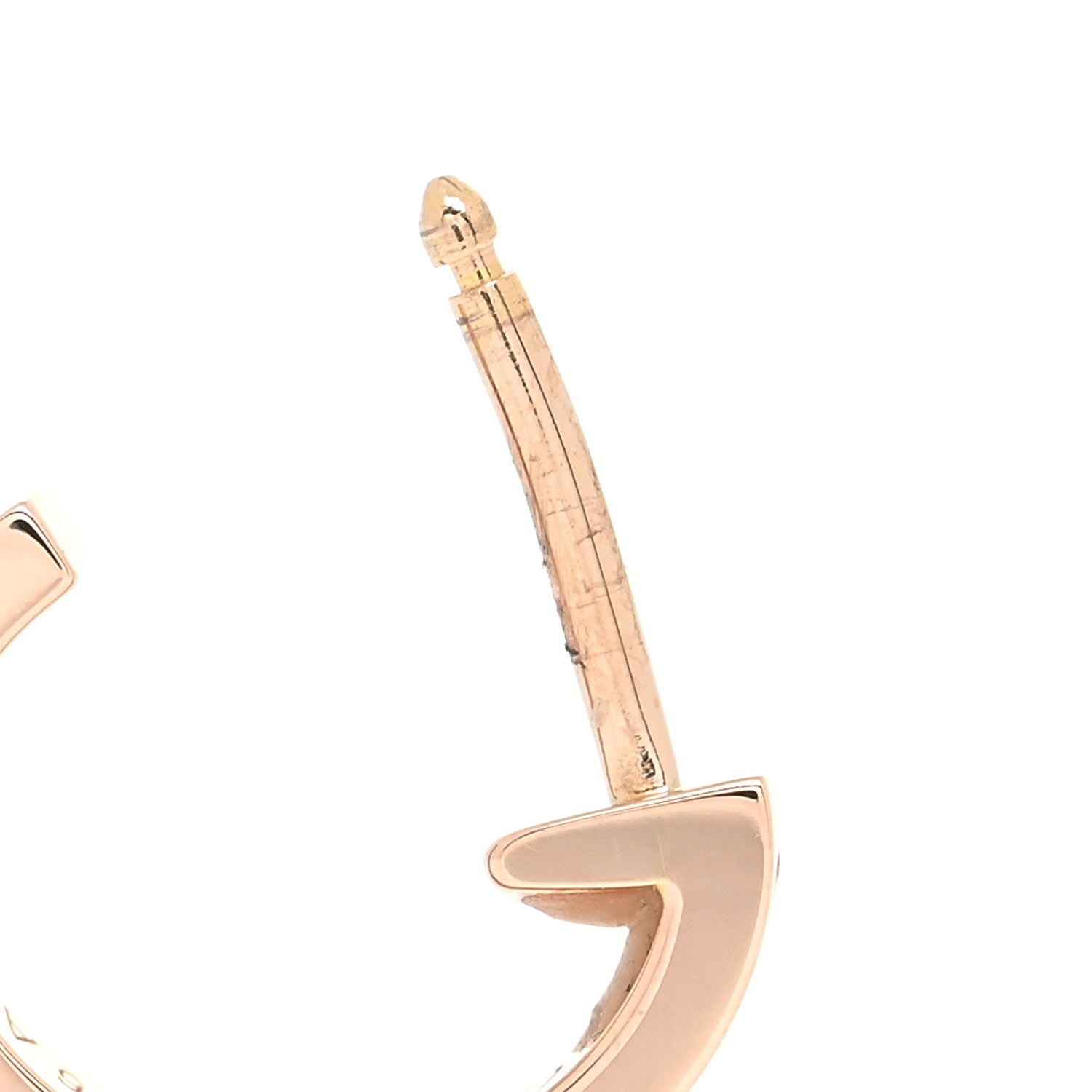 Cartier 18K Pink Gold Small LOVE Hoop Earrings 7 of 8