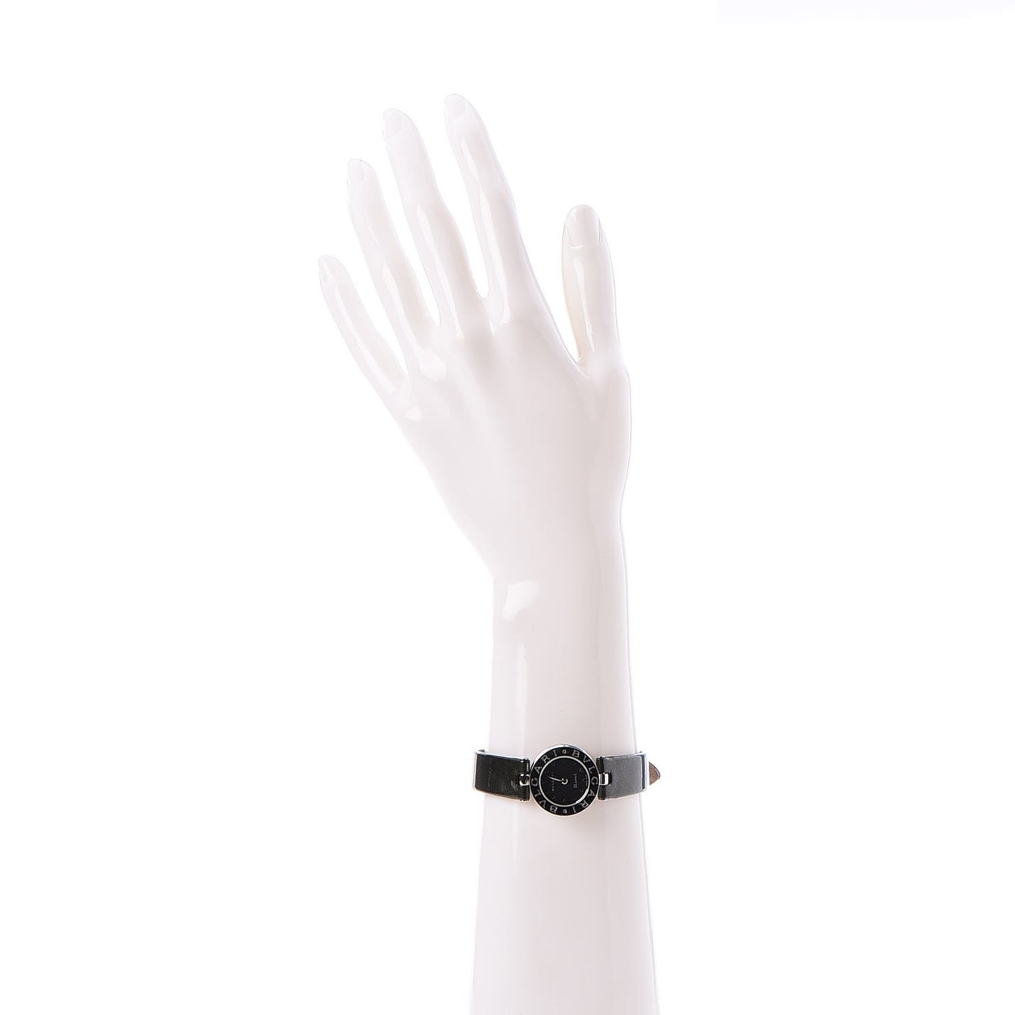 Stainless Steel Calfskin 22mm B.Zero1 Quartz Watch Black
