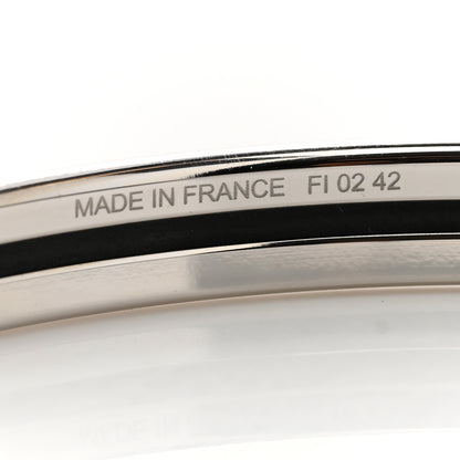 Hermes Enamel Printed Extra Narrow Bracelet 65 Nata 4 of 4