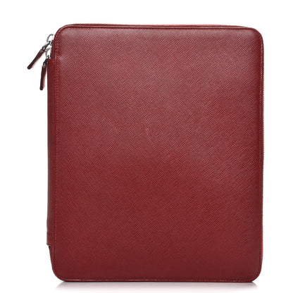 Prada Saffiano Ipad Organizer Case Red 1 of 8