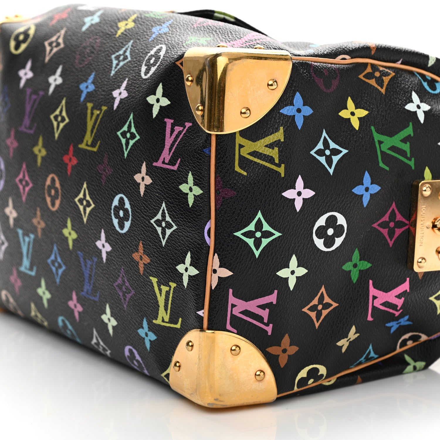 Louis Vuitton Monogram Multicolor Speedy 30 Black 8 of 13