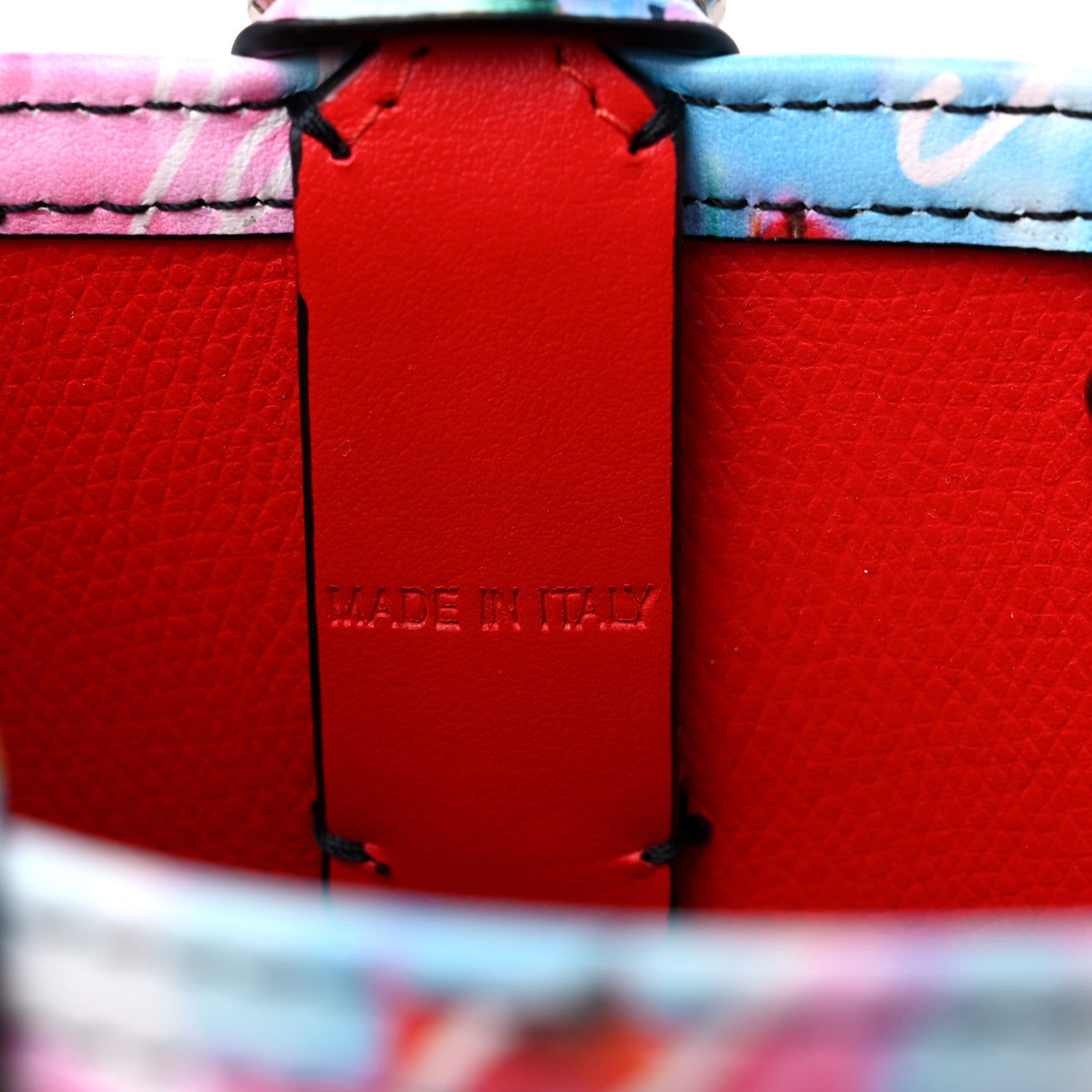 Christian Louboutin Calfskin Cabata Celebration Tote Multicolor 7 of 9