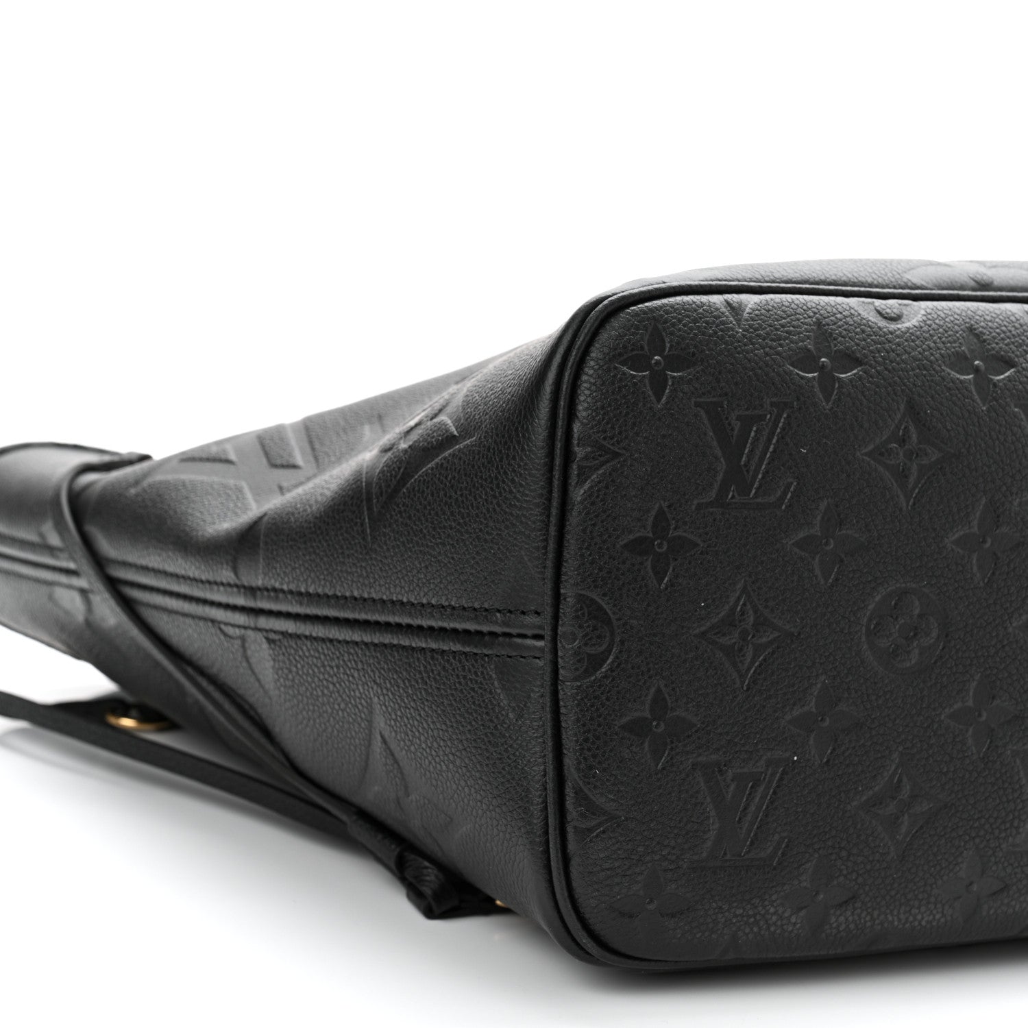 Louis Vuitton Empreinte Monogram Giant Neverfull MM Black 8 of 9