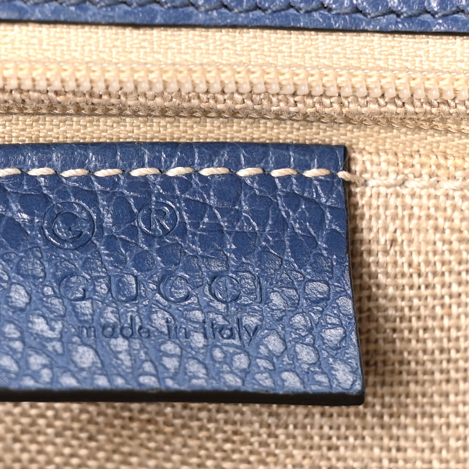 Gucci Dollar Calfskin Small Interlocking G Shoulder Bag   Caspian 6 of 11